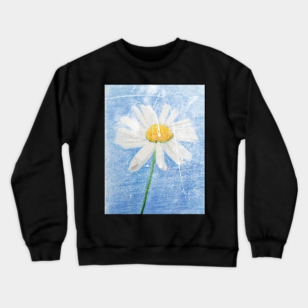 Daisy Crewneck Sweatshirt by teenamarie23art